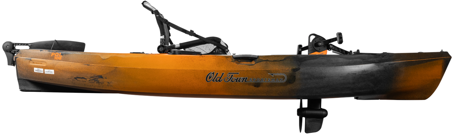 Old Town Sportsman 106 PDL Nuclear Camo Elite Premium Pedal Machine