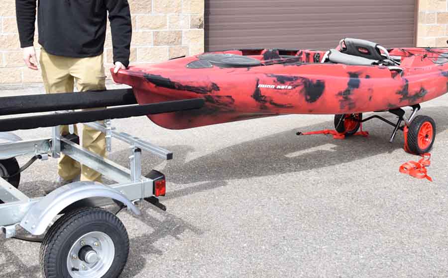 ECOLIGHT™ SINGLE KAYAK TRAILER PACKAGE