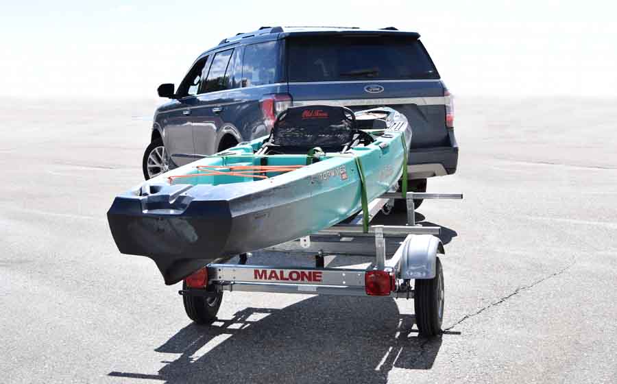 ECOLIGHT™ SINGLE KAYAK TRAILER PACKAGE