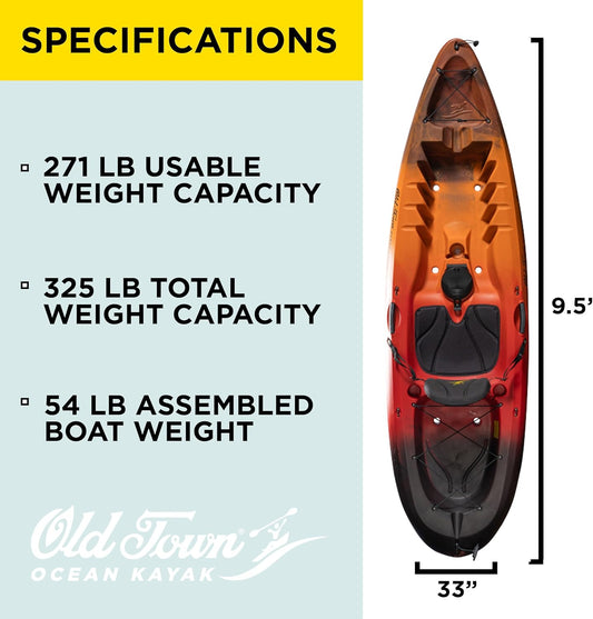 OCEAN KAYAK MALIBU 9.5 PREMIUM ADEVNTURE KAYAK