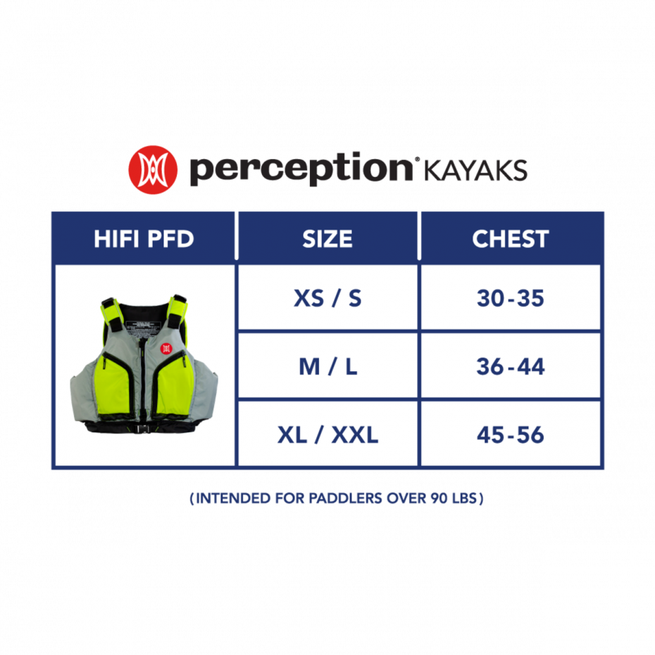 PERCEPTION Hi-Fi PREMIUM LIFE JACKETS (PFD)