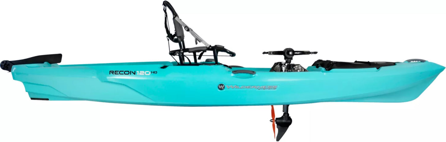 Recon 120 HD AQUA BLUE Elite Performance Pedal Fishing Machine