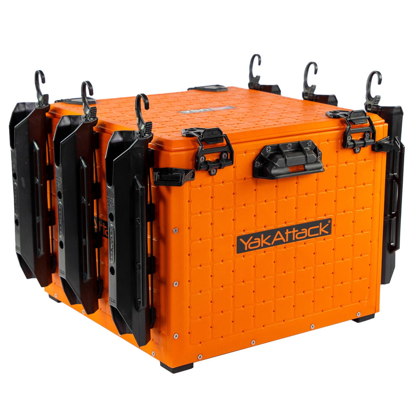 BlackPak Pro Kayak Fishing Crate - 16" x 16", Orange in Box